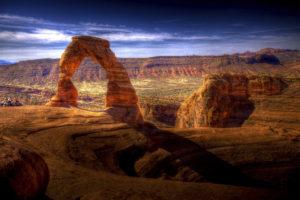 This is a picture of Arches National Park in Eastern Utah.