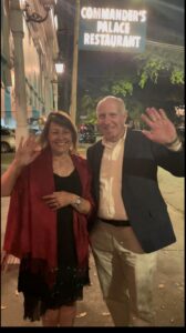 This is a picture of Monika Miles and Bill Loew.